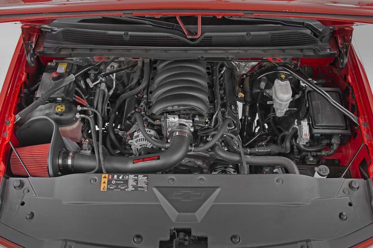 Chevrolet Silverado 1500 Performance Air Intake - Rough Country - Cold Air Intake Kit for 5.3L/6.2L Engines - '14-'18